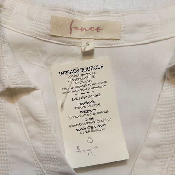 Fanco Cotton White Ruffle Sleeve Midi Dress - Picture 8 of 10